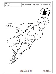 Futbol boyama sayfaları